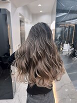 ラピス 福岡天神店(Lapis) Yu-kiミルクティーバレイヤージュ