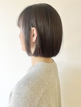 モリオフロムロンドン 松戸店(Morio from London) 【松戸 アイダ】大人かわいいあご下ラインボブ/30代40代ボブヘア