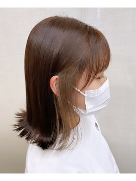 セブンルックスクレオ(7LOOKS creo) イヤリングカラー / ミルクティーベージュ