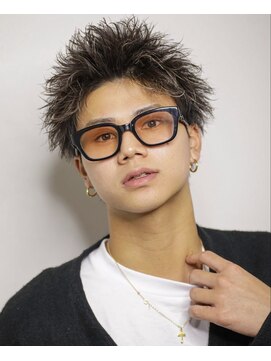 アストラ(ASTRA) MEN’S HAIR/波巻きツイストスパイラル/リバースセンターパート