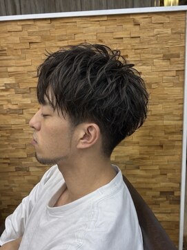 エルズ 大宮店(ailes) 《ai》刈り上げセンターパート/波巻きツイストスパイラル/大宮