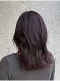 【セミロング】ラベンダーカラー