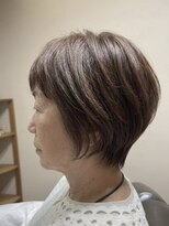 ハルジュヘアーリゾート(haruju HairResort)&nbsp;【白髪ぼかし】グレージュショート