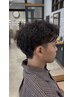 【人気パーマ◎】メンズカット+シャドウパーマ［藤井寺/メンズ］￥9,350