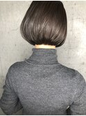 横浜で叶えるナチュラルグレージュショートボブ