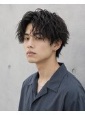 ツイストスパイラルパーマのメンズスタイル【上大岡】