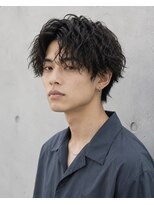 アース 上大岡店(HAIR&MAKE EARTH)&nbsp;ツイストスパイラルパーマのメンズスタイル【上大岡】