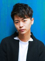 ツーブロック&ニュアンスパーマ