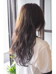 [RITA Hairs]シルバーアッシュxインナーカラー☆お客様style