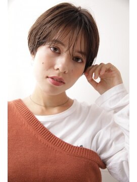 ネオリーブ チロル 横浜西口店(Neolive CiroL.) 丸みのあるマッシュショート シースルーバング