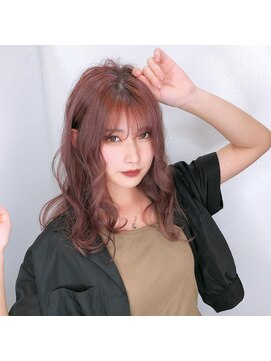 ヘアメイク ミチ 富田店(HAIRMAKE MICHI) 【MICHI 富田店 古作 蓮】ピンクラベンダー