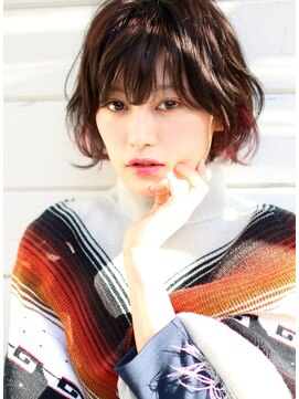 マグノリア オモテサンドウ(MAGNOLiA Omotesando) エアウェーブで可愛いミニボブ