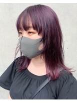 ノラキチジョウジ(NORA KICHIJOJI)&nbsp;#ウルフカット#小顔#オリーブカラー