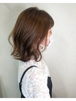 ネコ 稲毛(neco)&nbsp;明るめベージュブラウン【稲毛/稲毛駅/縮毛矯正/千葉/千葉駅】