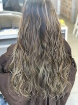 アース 長崎時津店(HAIR&MAKE EARTH)&nbsp;バレイヤージュ