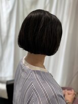 30代40代50代大人かわいいヘア美髪のススメワンレンボブ