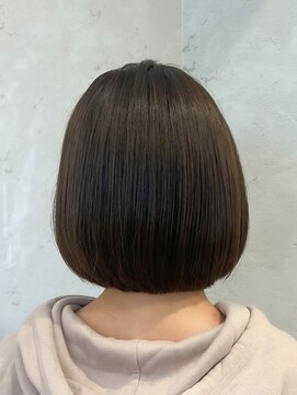 ロンドプランタン 恵比寿(Lond Printemps) 大人ガーリーワンレン内巻きワンカールボブ