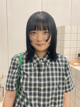 シーン(SCENE) ブルーブラック×レイヤー