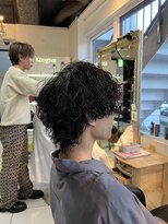 アイズ 海老名(AIZU)&nbsp;波巻きスパイラルパーマ　波巻きパーマ　スパイラルパーマ