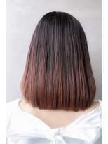 カバーヘア ブリス 上尾西口店(COVER HAIR bliss) □シルキーペールピンクツートンカラー303-2★上尾20代30代40代