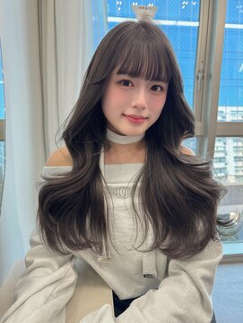 リッカ(LICCA) 【LICCA 伊崎優李】韓国ヘア/レイヤーカット/前髪/姫カット