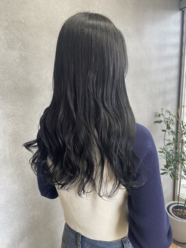 グローバルヘアー バランス(global hair BALANCE) 10代20代 ブルーブラック/艶感/ダークトーン