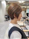 アンブレラカラーと白髪ぼかしカラー