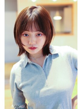 ガーランド (Garland) 切りっぱなしボブ/顔周りレイヤー/前髪/原宿神宮前