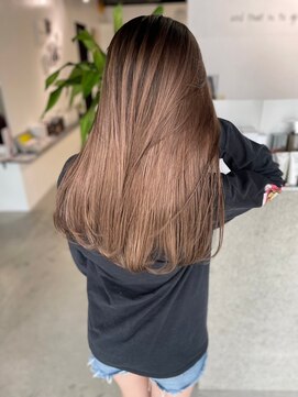 キング 高槻(K!ng) 縮毛矯正髪質改善ハイライトレイヤーカット高槻美容室エクステ
