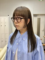 ジーニー 横浜(giinii) 顔周りデザインカット