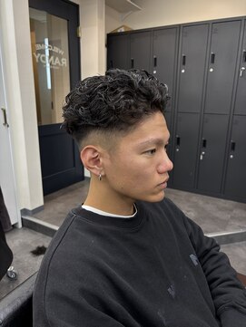 ランディ(RANDY) メンズ極道パーマオールバック