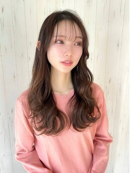 アグ ヘアー バス 福島伊達店(Agu hair Bath)の写真/【最旬トレンド】ケア×デザイン両方妥協したくない方必見!厳選薬剤とのWケアで潤い×持続力がさらにUP