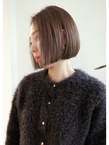 マスタード(MASTARD) ショートボブショートヘアボブイメチェン美髪前下がりボブ