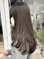 ニトバイアンキシム(nit by ahnkism)&nbsp;【レイヤーカット】韓国ヘア顔まわりカットロングレイヤー堀江