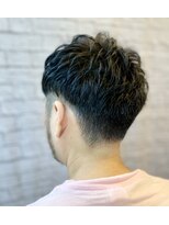ヘアサロン 銀座マツナガ新宿店(hair salon)&nbsp;アップバングショート・ビジネスヘア【新宿/理容室/バーバー】