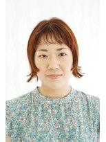 ピケトワール(piquetoile)&nbsp;横ぱっつん外はねボブ