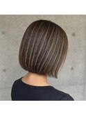 白髪ぼかしハイライト