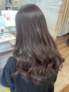 ヘアメイク アージュ 新宮店(HAIR MAKE age) ピンクブラウン