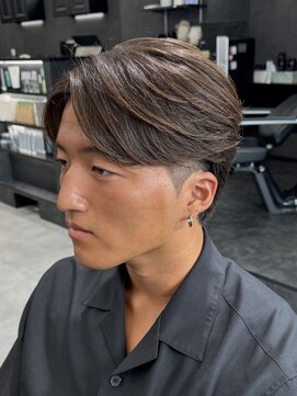 メンズ サロン ドット トウキョウ 町田店(men's salon dot. tokyo) 毛流れセンターパート/刈り上げセンターパート