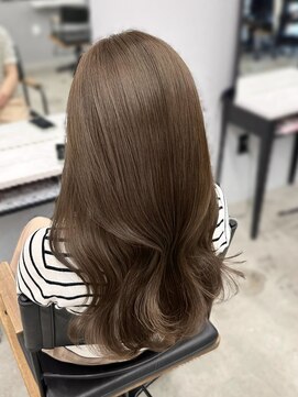 フォンズ(FONS) 上品韓国ヘアミルクティーベージュ