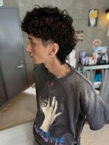 ヘアーアンドスパ フェリーチェ ミチ 野田屋町店(HAIR&SPA felice MICHI)&nbsp;【feliceMICHI 別曽 遥也】刈り上げ ツイストスパイラルパーマ