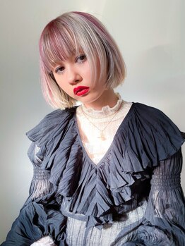 テトヘアー(teto hair)の写真/ポイント~フルデザインまで、誰ともかぶらないハイカジュアルなカラーをご提案!話題のカラー導入サロン―