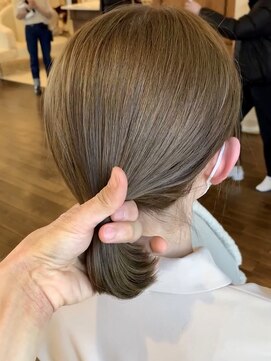 ザックジングウ 表参道(ZACC JINGU) 大人気！！髪質改善ほうじ茶ラテカラーシリーズ！！！