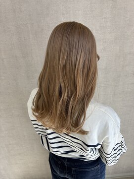 トリコ(ToricO) ハニーベージュ　ミルクティーベージュ　ダブルカラー