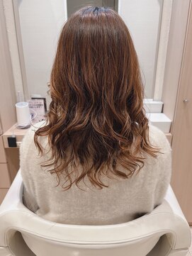 コーエン(cowen) 大人かわいい☆伸ばしてる方は必見！ゆるふわデジタルパーマ♪