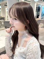 マインバイアフロートギンザ(MYNE by AFLOAT GINZA)&nbsp;顔周りカット/韓国ヘア/ロングレイヤー/小顔前髪