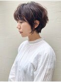 イメチェン/ショートヘア/パーマ/前髪/表参道/原宿