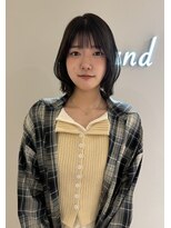 アイランド(I’sland)&nbsp;レイヤーボブ×ナチュラルグレージュ