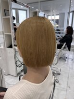 ニューヨークニューヨーク 松井山手店(NYNY) 切りっぱなしボブ