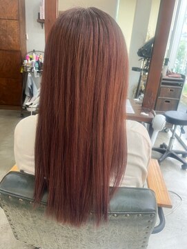 ヘアメイク デザート(HAIR MAKE DESART) 柳原 紗奈【ワンレンロング×ラベンダーカラー】